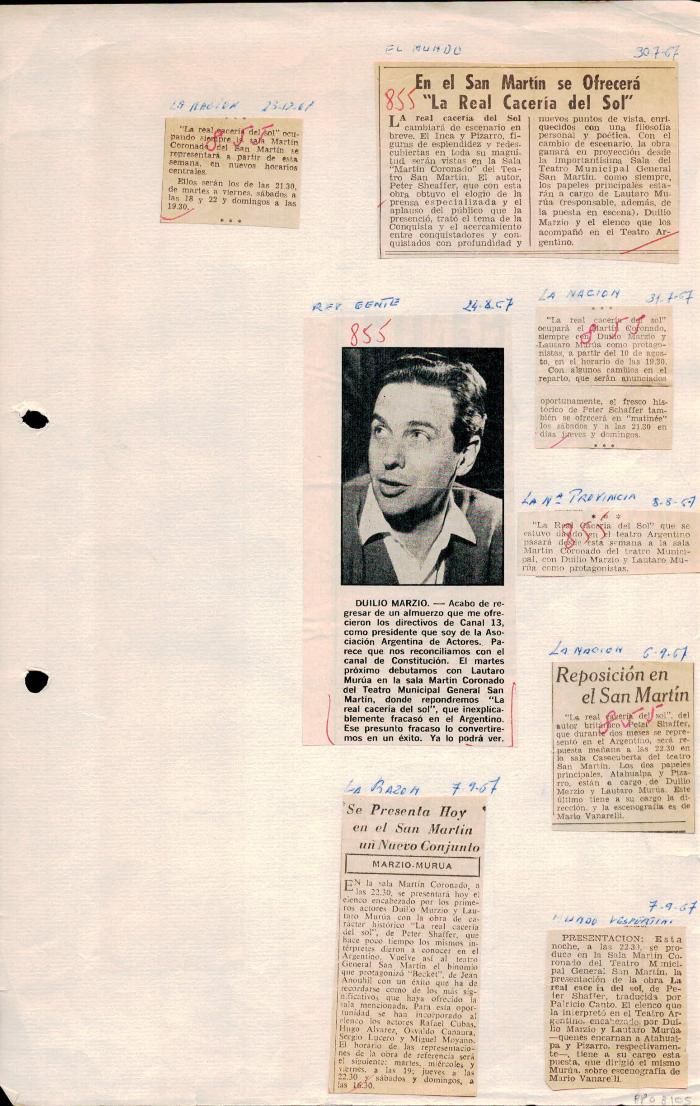 Articulo de prensa.  