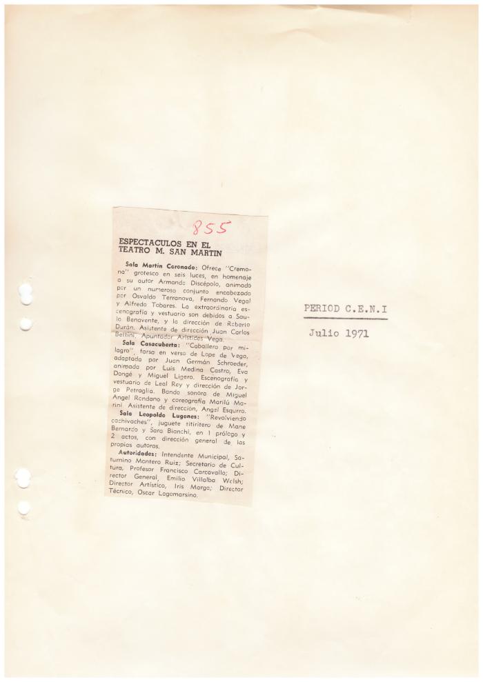 Articulo de prensa.