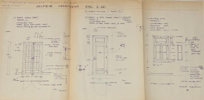 Plano de escenografía  