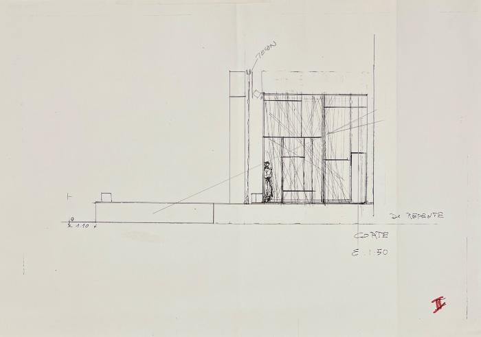 Plano de escenografía.
