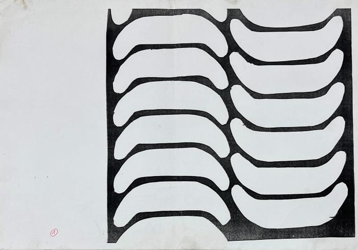 Boceto de escenografía.