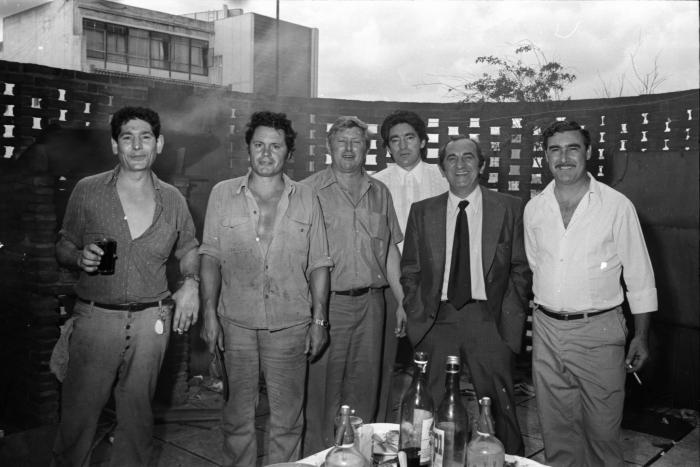 Negativos fotográficos: Almuerzo A. Genta 