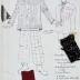 Figurín de Vestuario.