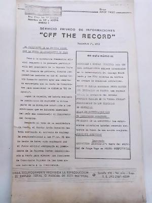 Ejemplar de publicación Prensa Confidencial.