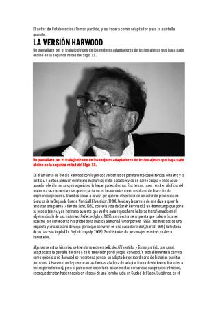 En Off: Colaboración/Tomar partido.