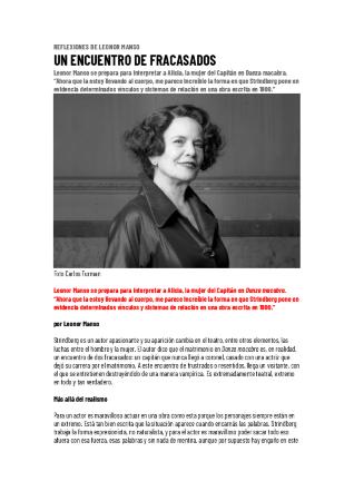 En Off: Danza macabra.  