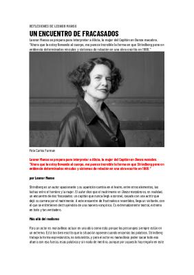 En Off: Danza macabra.  