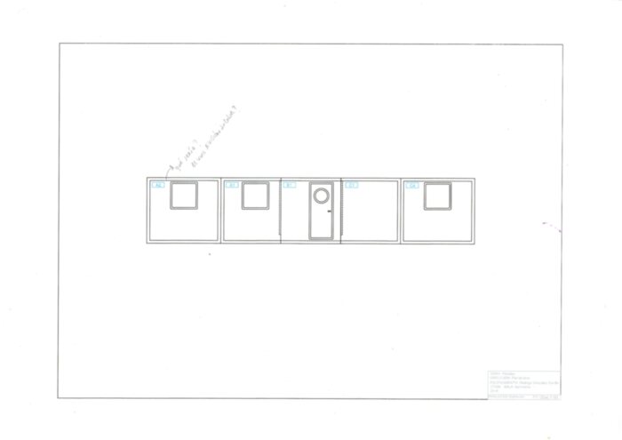 Bocetos de escenografía  