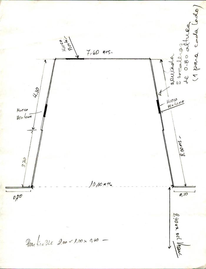 Plano de Escenografía.
