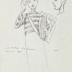 Boceto de Vestuario. 