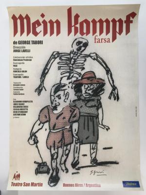 Afiche de Mein Kampf, farsa