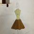 Figurín de vestuario.