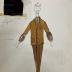 Figurín de vestuario.