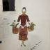 Figurín de vestuario.