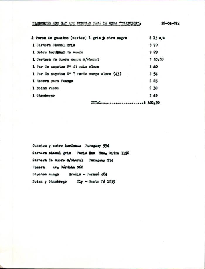 Documentación administrativa