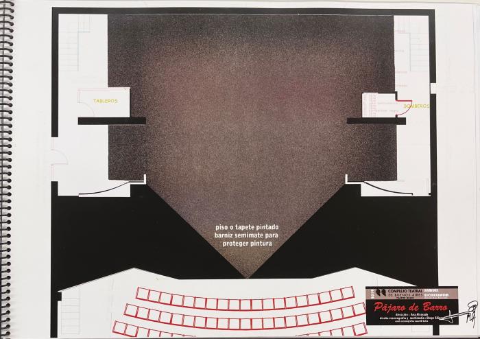 Plano de Escenografía.
