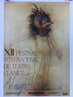 Afiche XII Festival Internacional de Teatro Clásico.