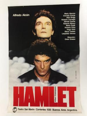 Afiche de Hamlet.
