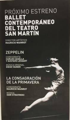 Afiche de Ballet (Segundo programa).