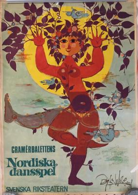 Afiche de Nordiska Dansspel.