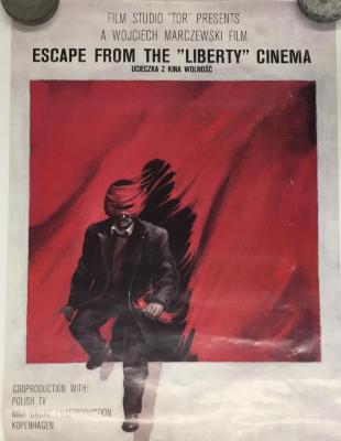 Afiche de Escape from the "liberty" cinema.