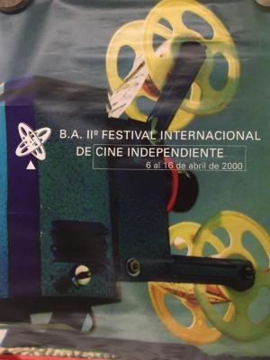 Afiche de II° Festival internacional de cine independiente.