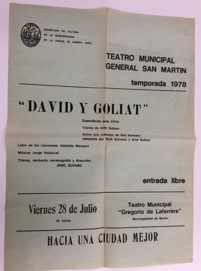 David y Goliat (1978) 