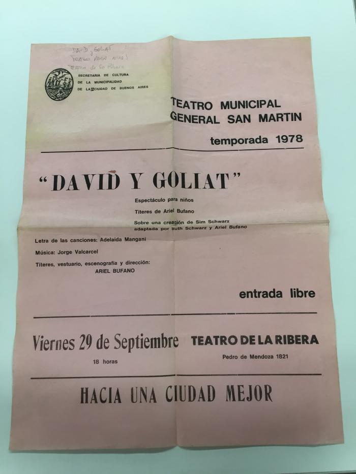 David y Goliat (1978) 
