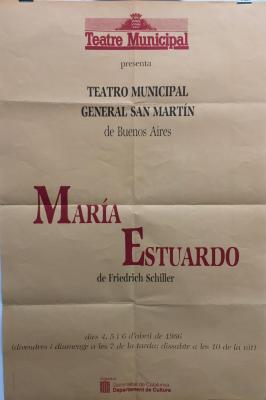 Afiche de María Estuardo.