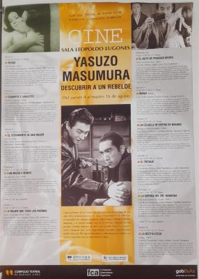 Afiche de Yasuzo Masumura: Descubriendo a un rebelde.