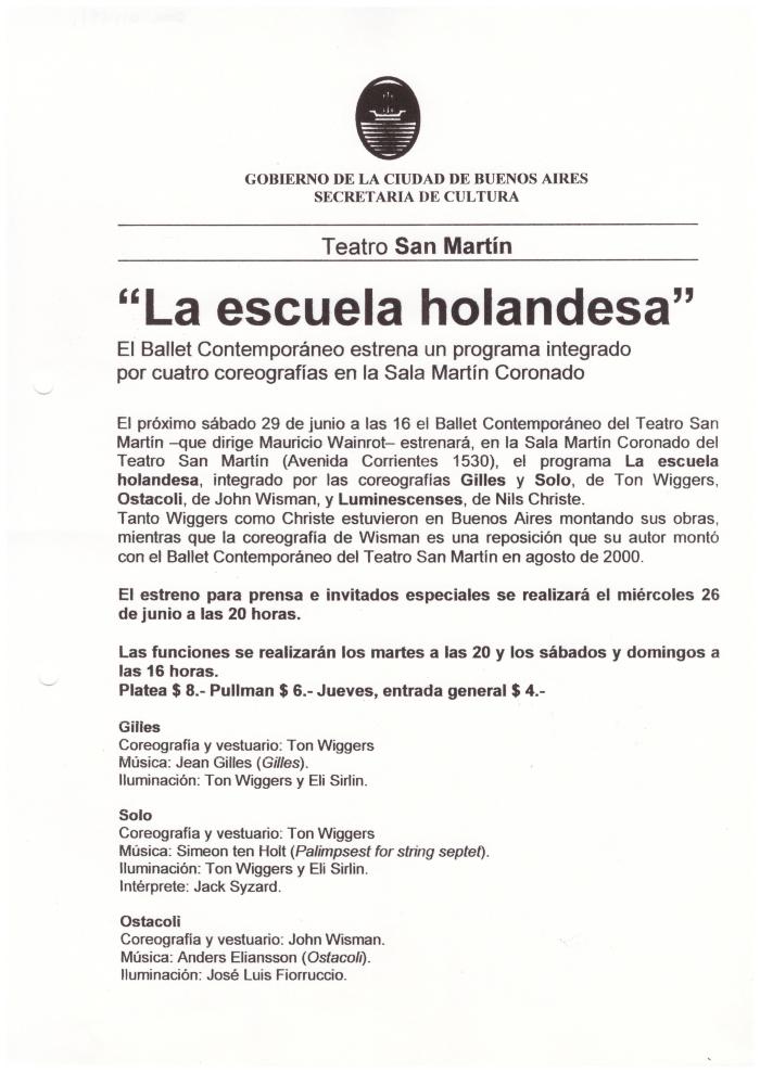 Información de prensa.