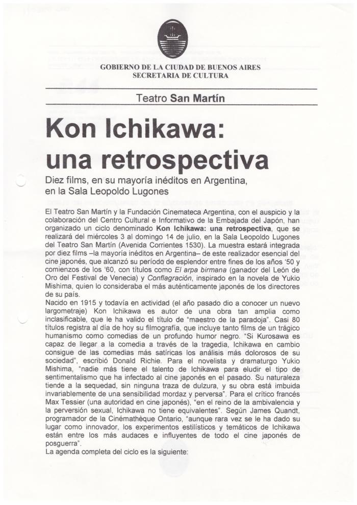 Información de prensa.