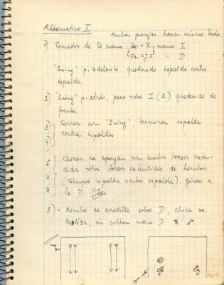 Cuaderno de notas: Renate Schottelius, 1956    