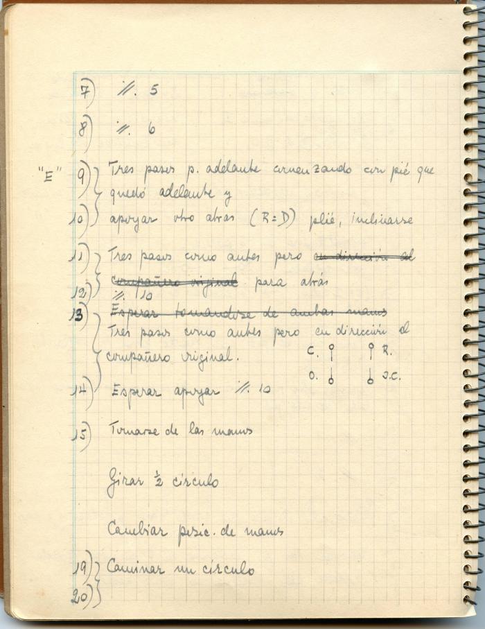 Cuaderno de notas: Renate Schottelius, 1956   