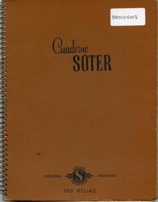 Cuaderno de notas: Renate Schottelius, 1956
