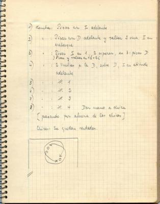 Cuaderno de notas: Renate Schottelius, 1956 