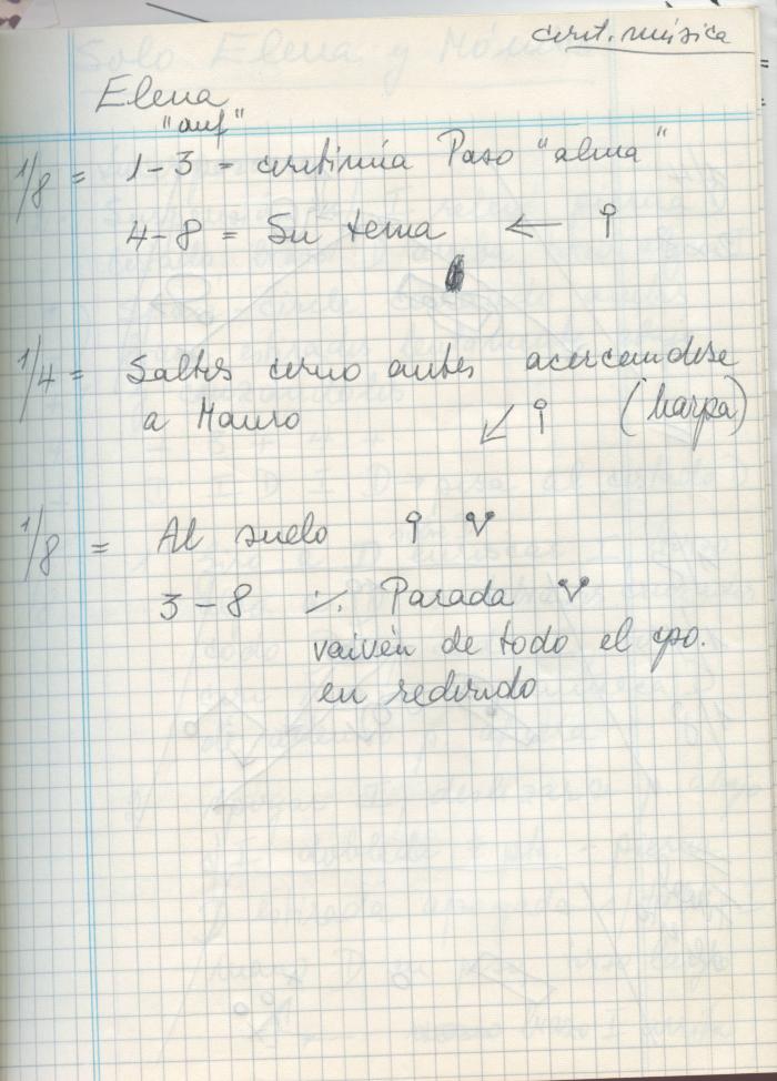 Cuaderno de notas: Renate Schottelius 