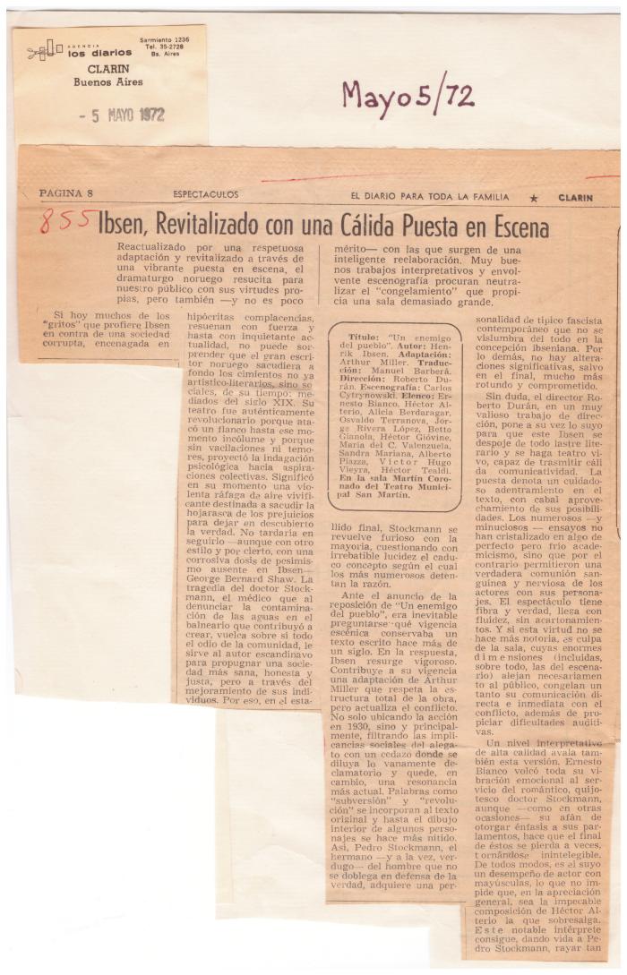 Articulo de prensa.