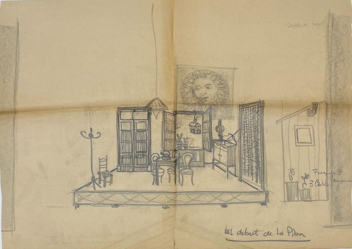 Plano de Escenografía. 